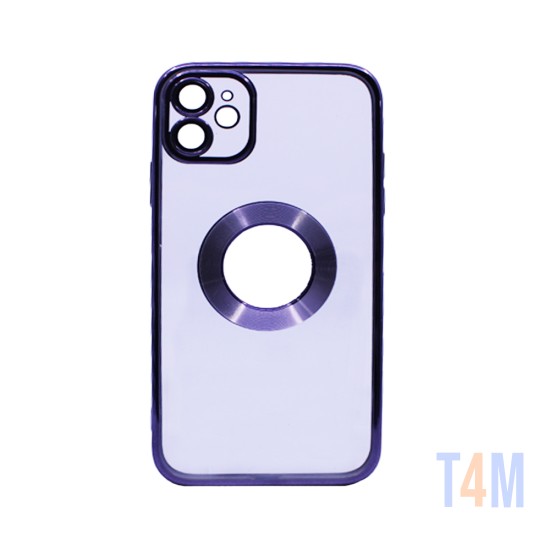 Hard Silicone Case with Camera Protector for Apple iPhone 11 Purple